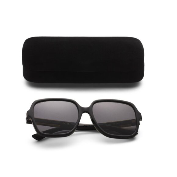 GUCCI Black 59mm Oversized Sunglasses